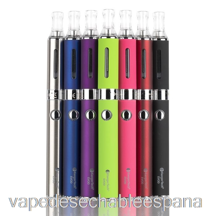 Vape España Kanger Evod Blister Kit 2pk - Negro